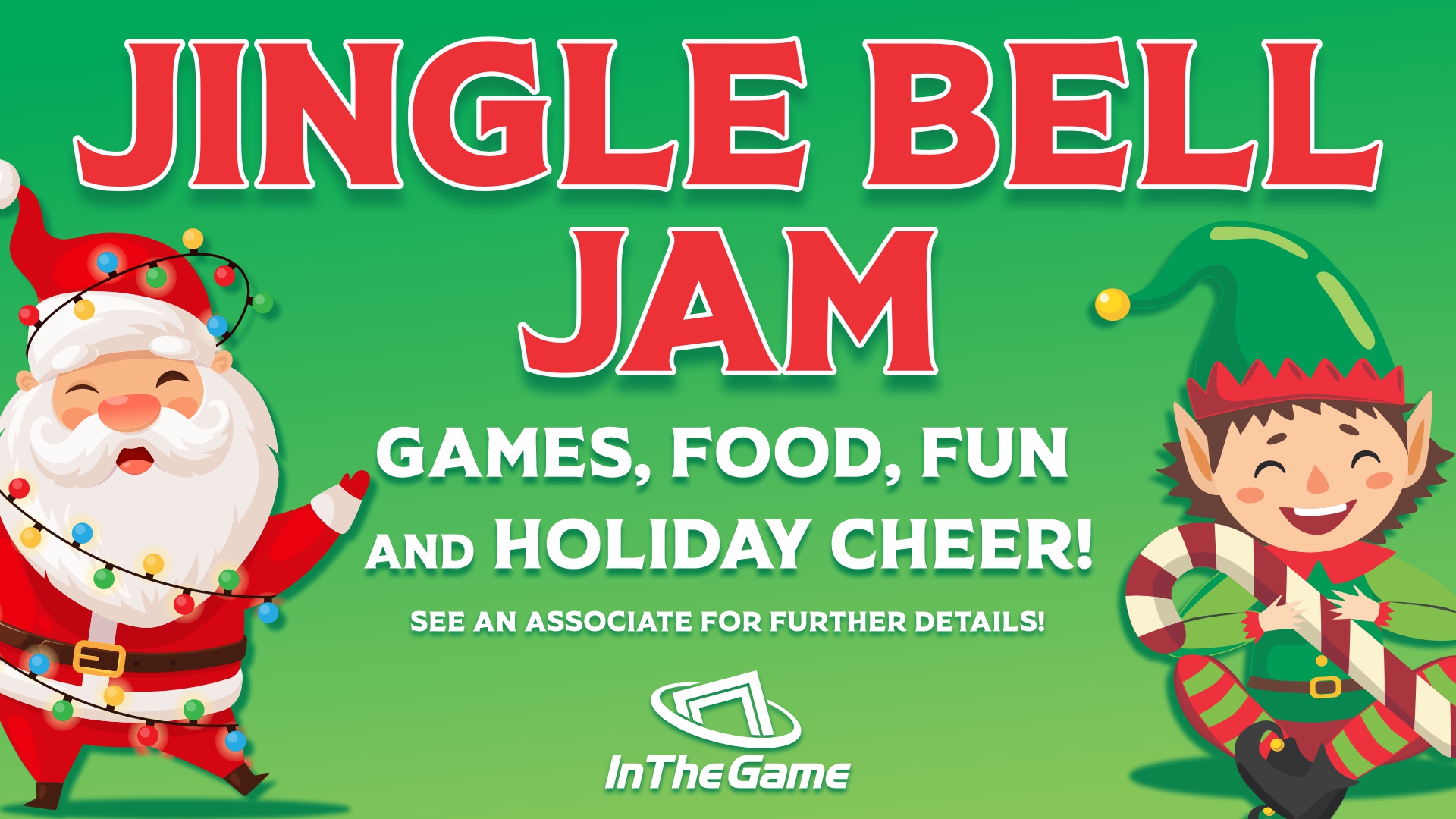Santa's Jingle Bell JAM - In The Game Funtrackers
