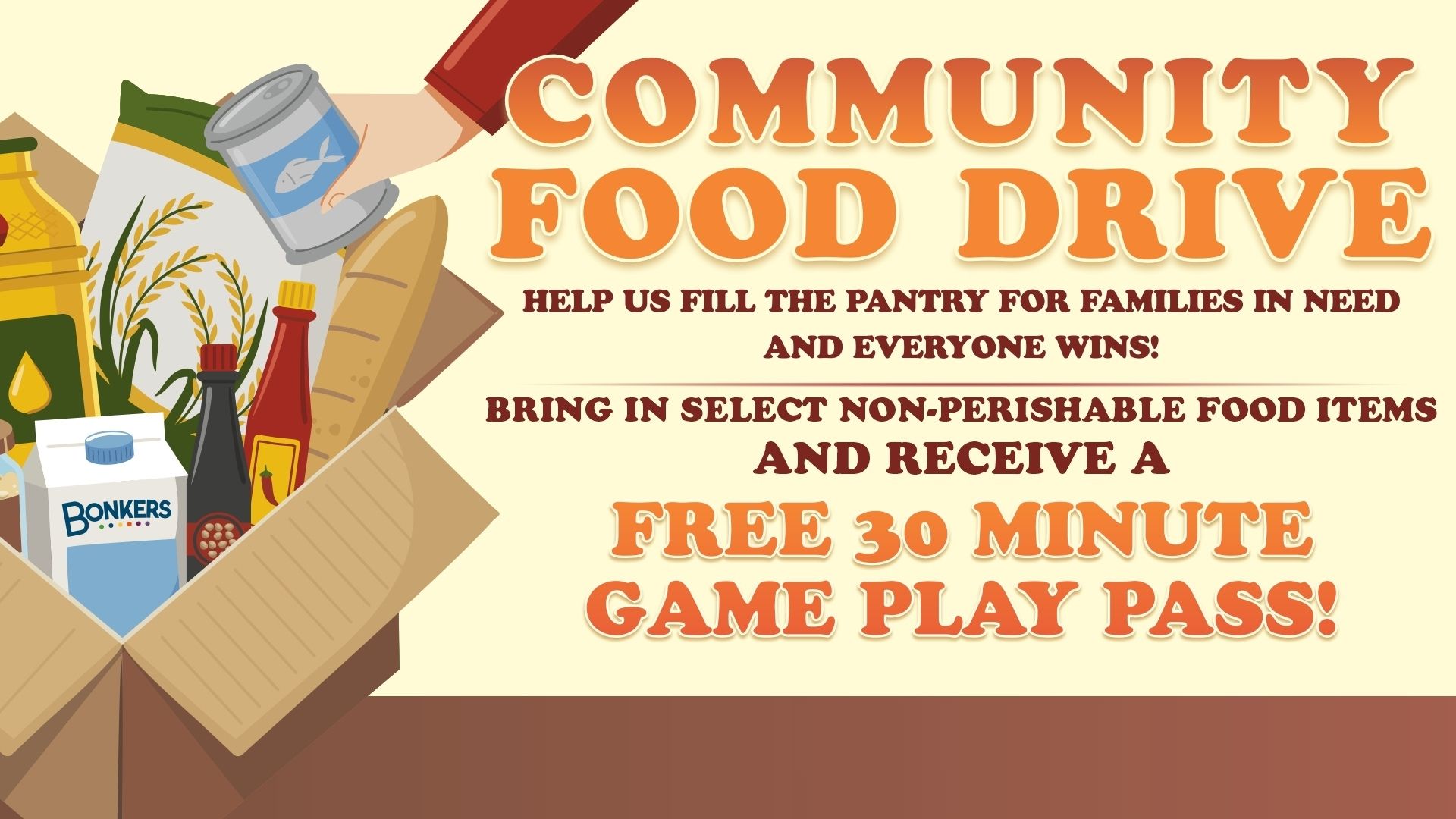 All Locations Community Food Drive
